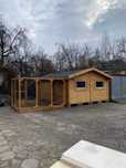 MEGA DUŻY kurnik dla kur 400x600x270 trzy pomieszczenia. OCIEPLANY