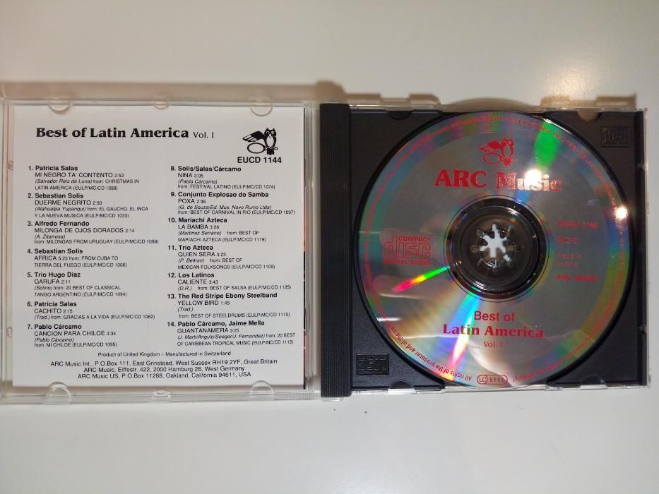CD “Best of Latin America Vol. 1” - Como NOVO!