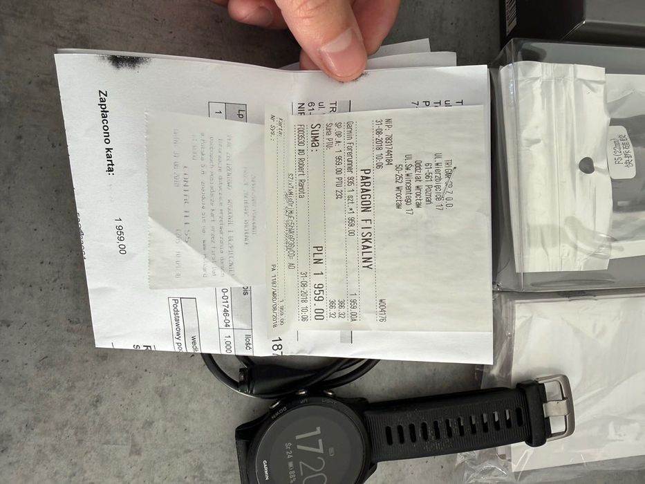 Zegarek GPS Garmin Forerunner 935 smartwatch