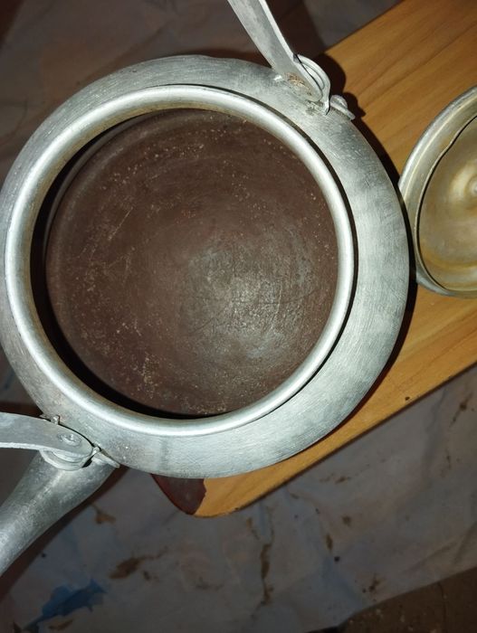 1960г.Чайник,алюминиевый ретро ссср.на 5 л..ретро