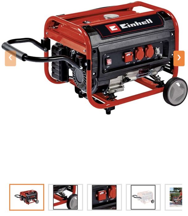 Генератор Einhell  2,4/3,5/6,5 квт бензин Доставка бесплатно