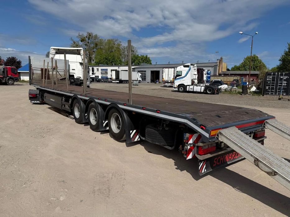 Schwarzmuller  Naczepa Mega Schwarzmuller Pierwszy właściciel / Po renowacji / 2017r