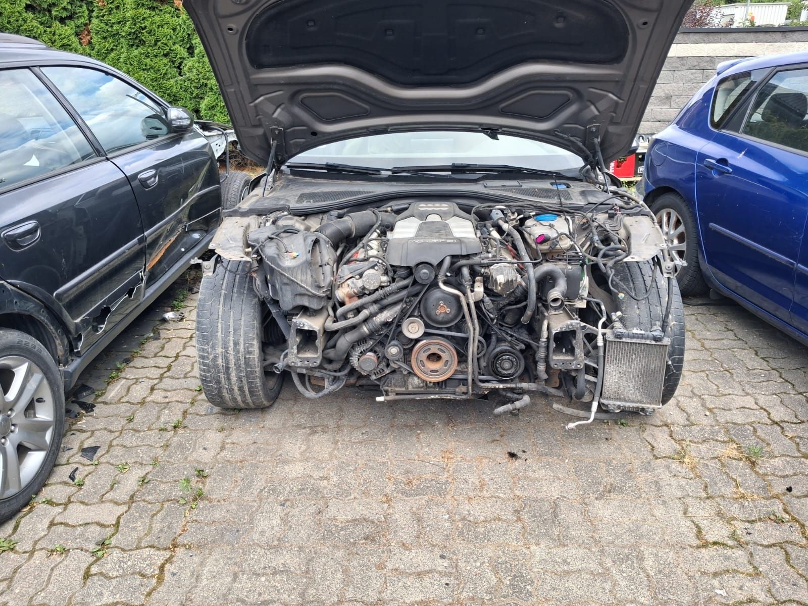 Uszkodzone Audi A7