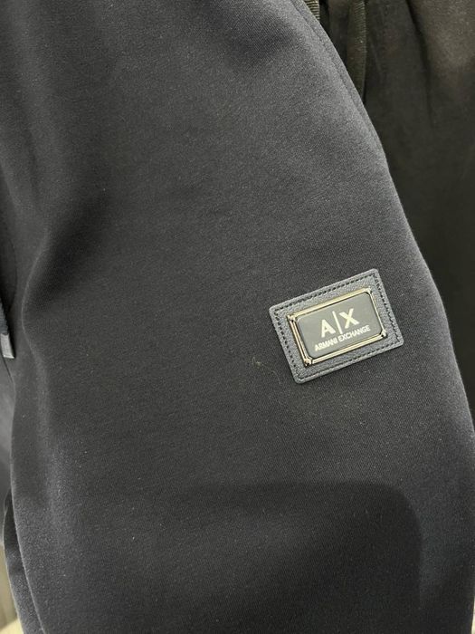 Spodnie męskie z logo Armani