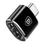 Adapter Baseus Mini przejściówka z Usb-a na Usb-c Otg - czarny