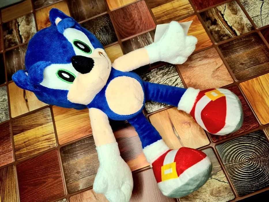 Rewelacyjny pluszak maskotka Sonic niebieski
