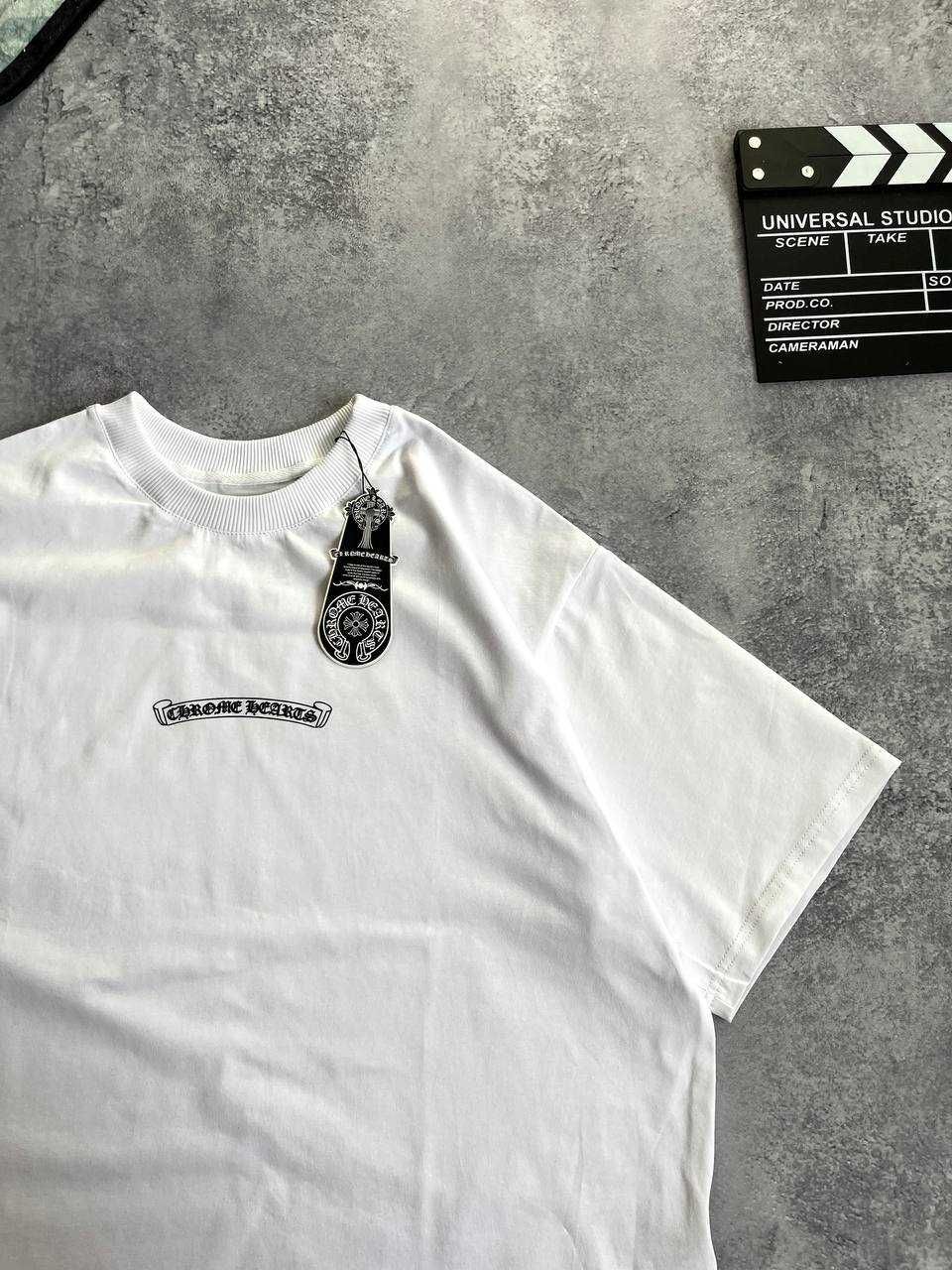 Оверсайз Футболка Chrome Hearts з бірками
