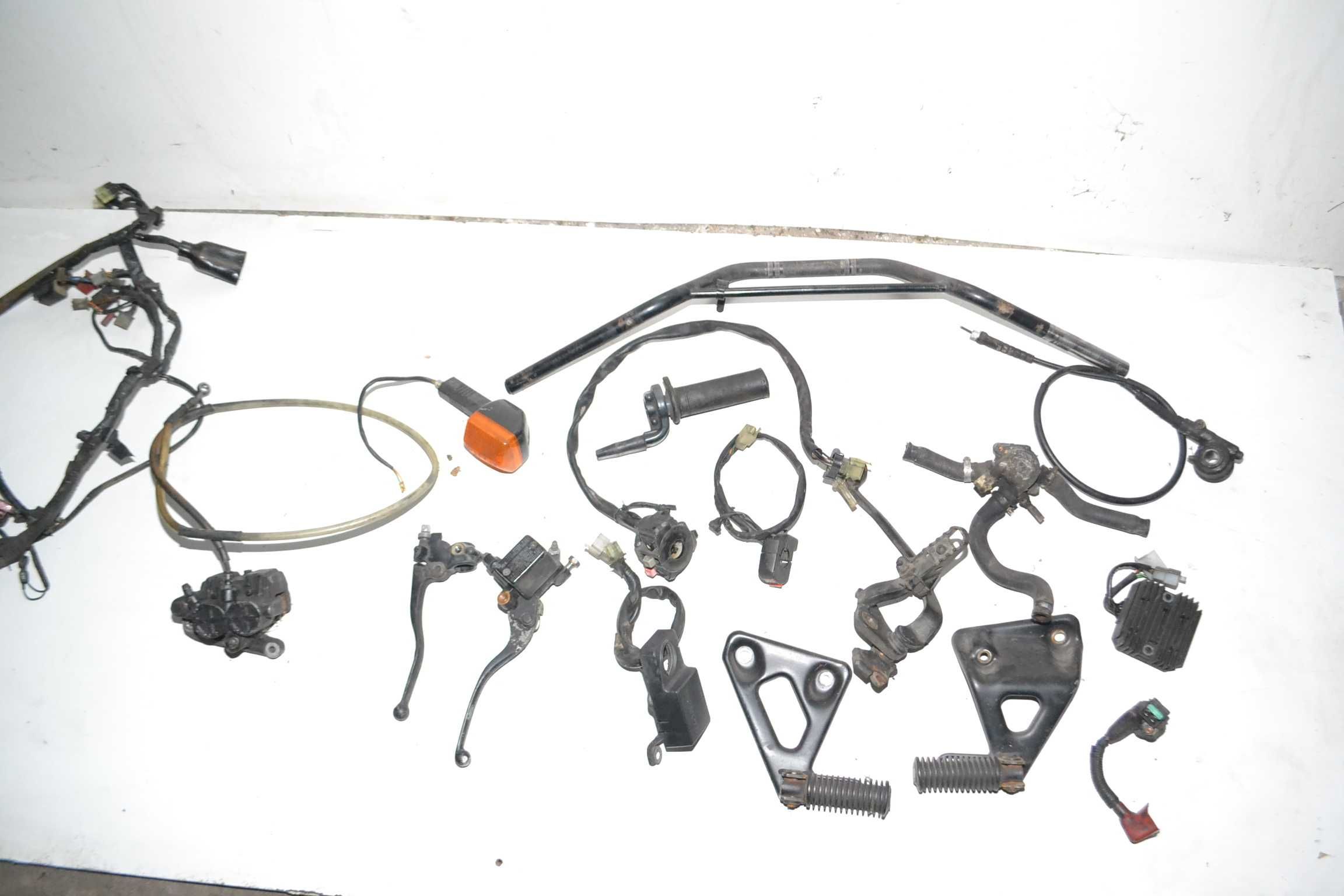 honda xl 600 v transalp zacisk pompa dźwignia set wiązka kierownica