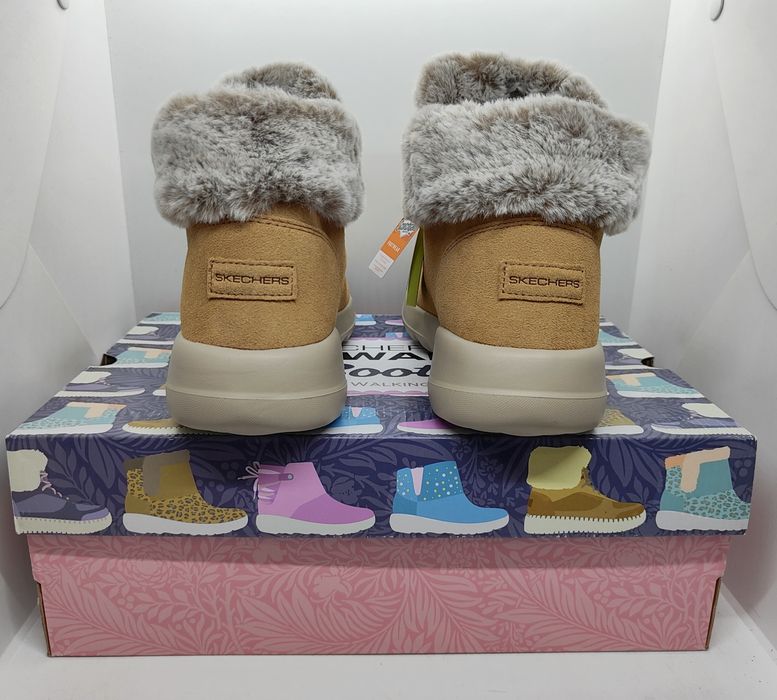 замшевые 24,5 25,5см ботинки кроссовки Skechers On The Go оригинал