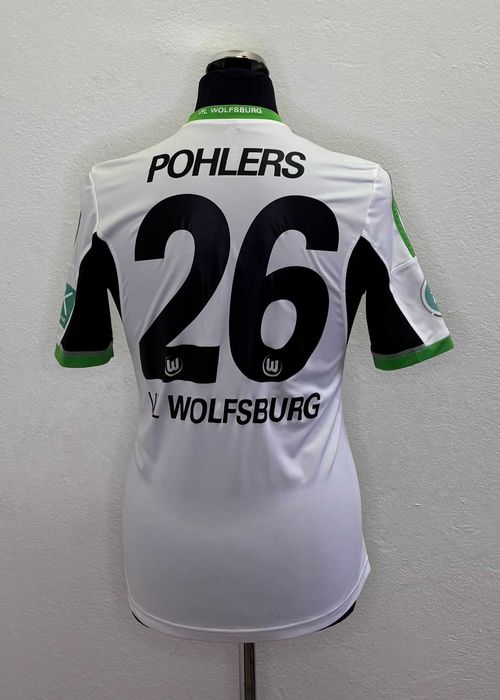 Koszulka VfL Wolfsburg 2013/2014 Pohlers #26 Adidas Player Issue
