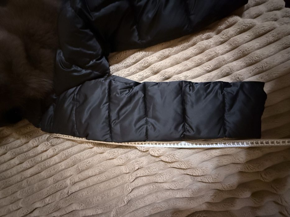 Курточка подовжена з хутром