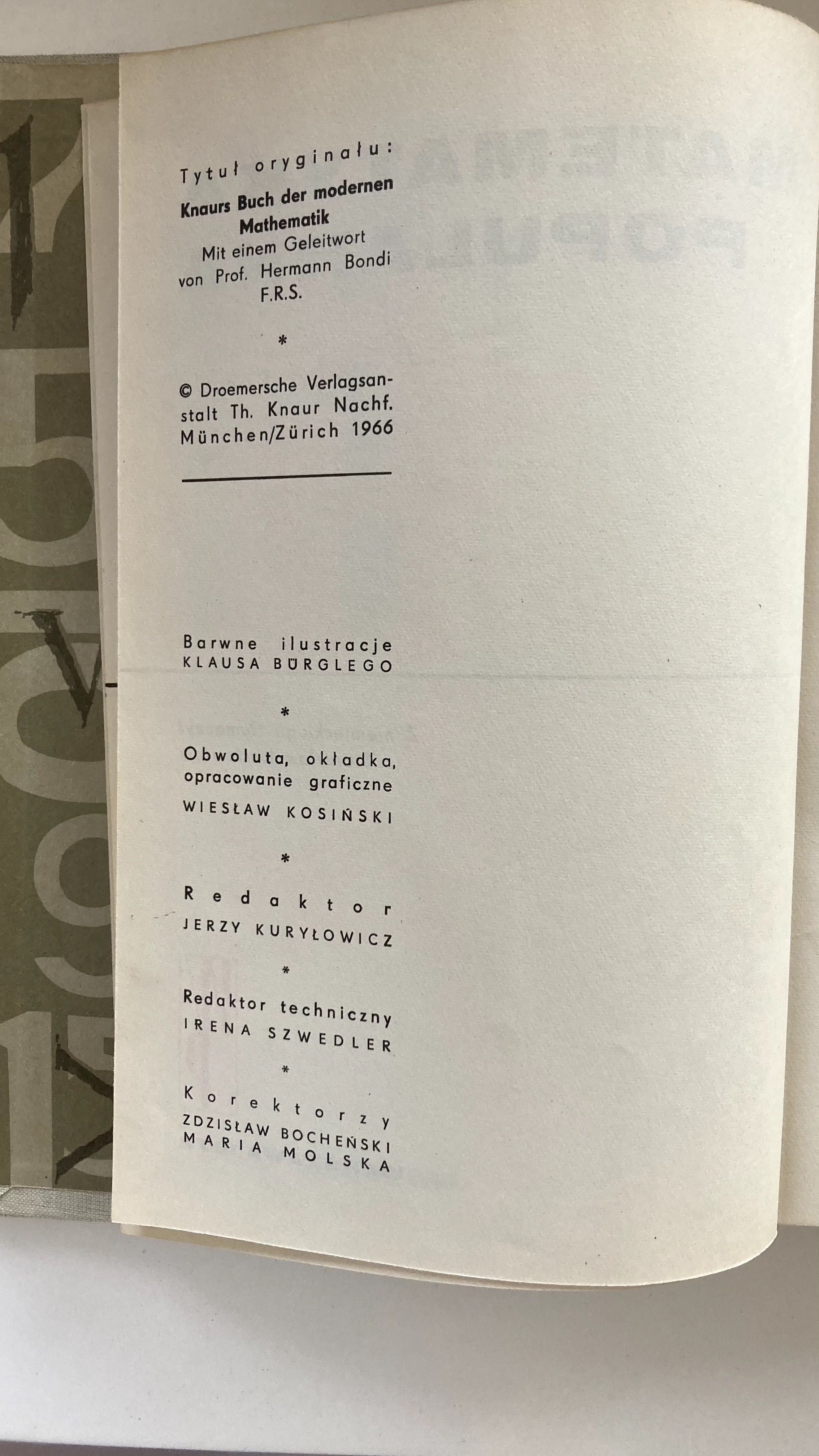 Walter R. Fuchs "Matematyka popularna"