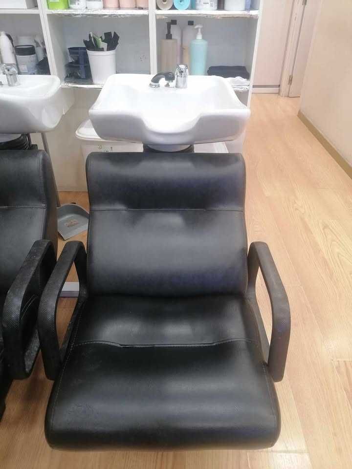 Rampa de lavagem Cabeleireiro