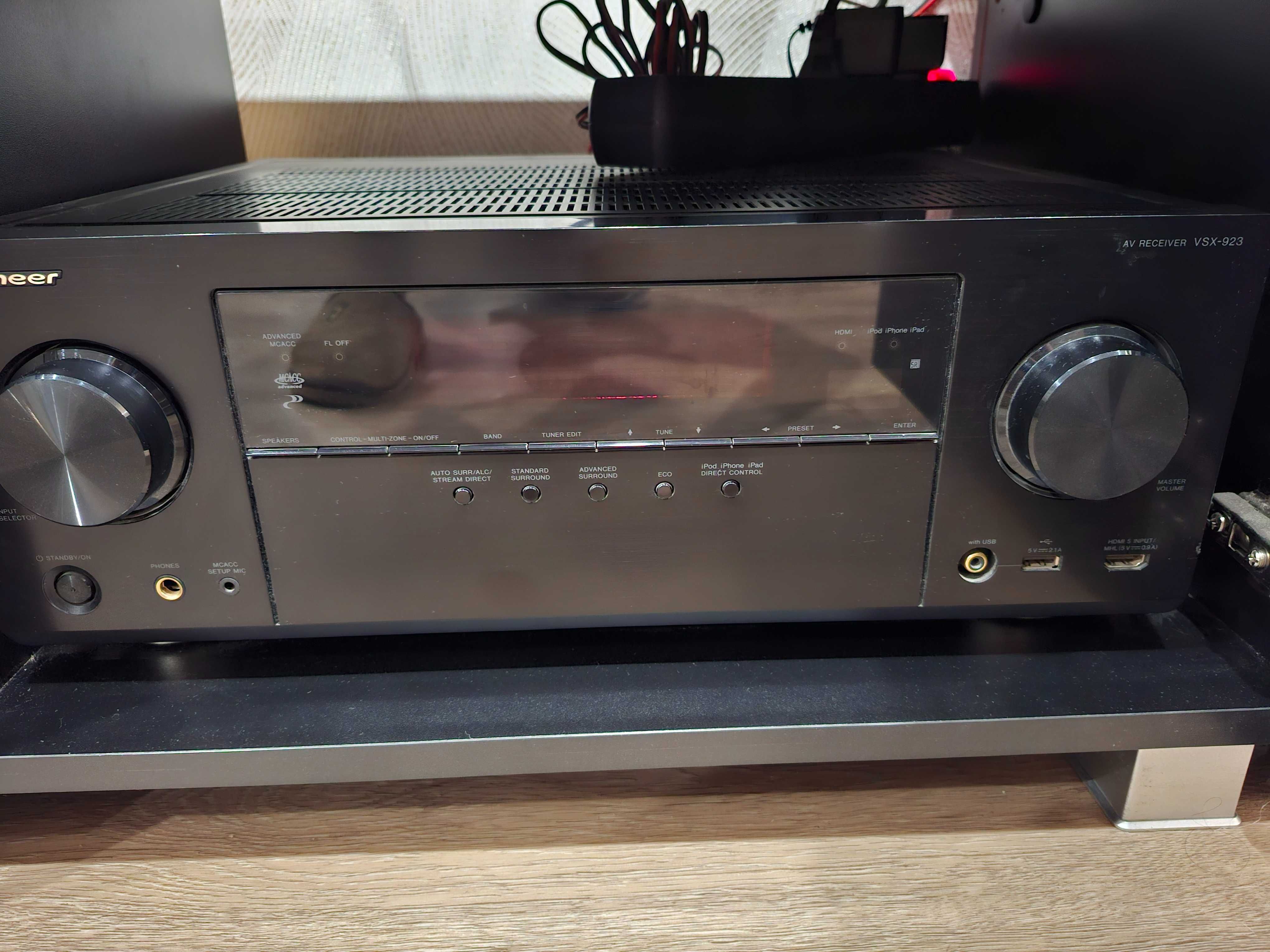 Sistema som Wharfdale Diamond + Pioneer Vsx 923