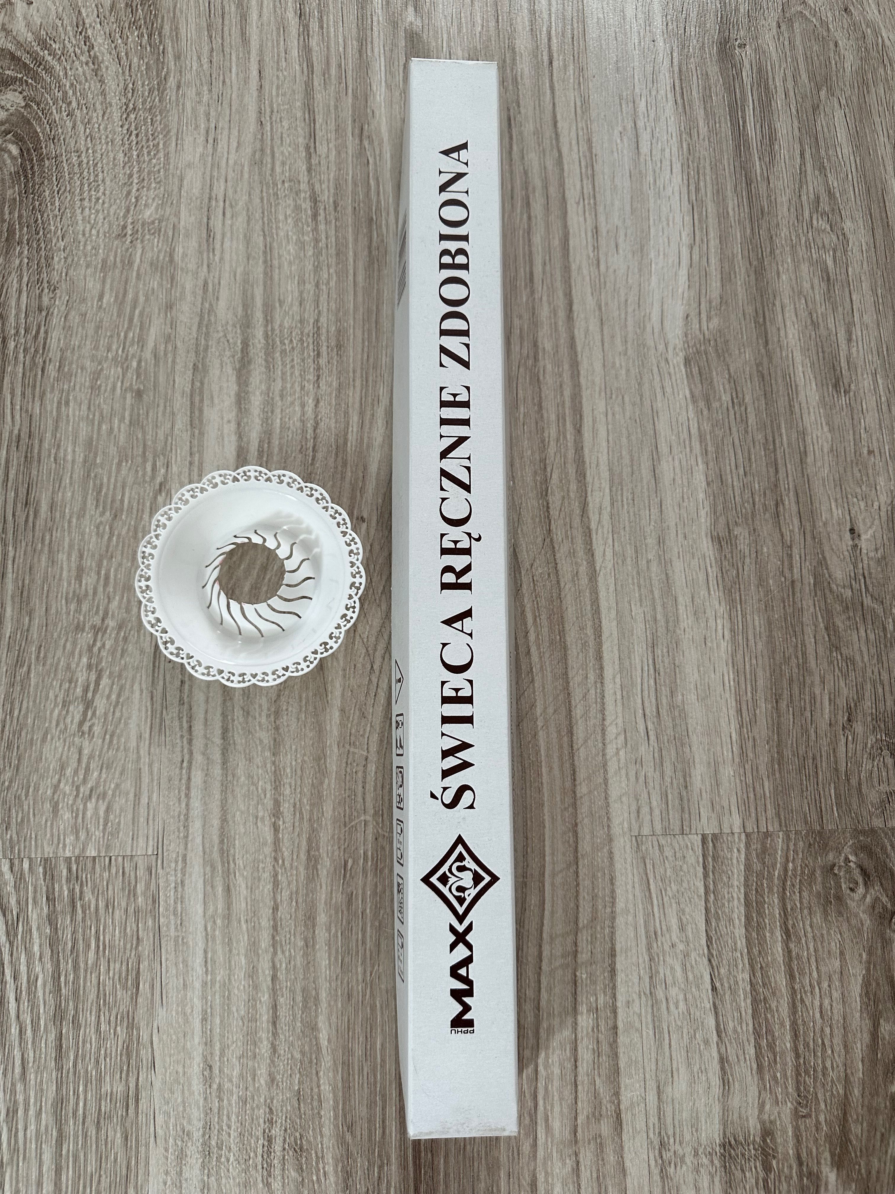 Świeca do chrztu komunii bierzmowania
