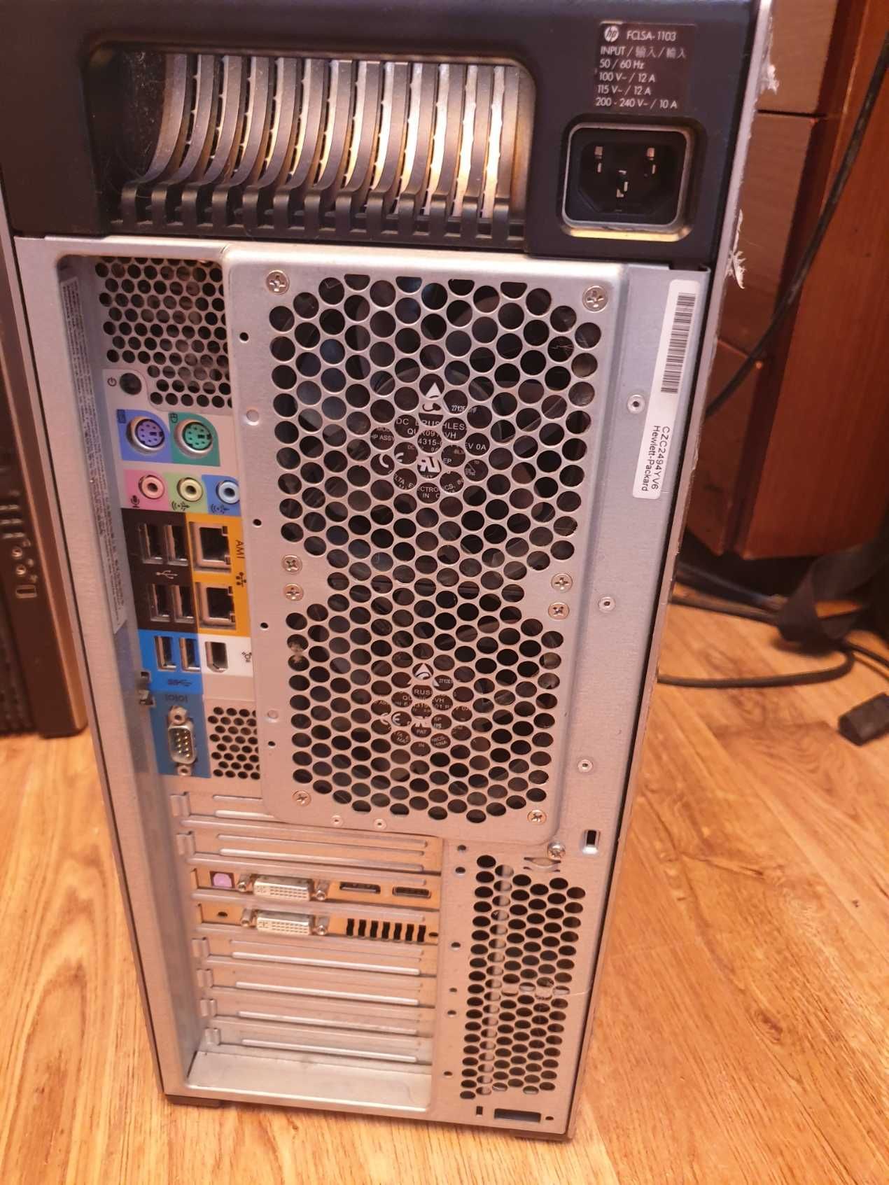 Stacja robocza HP Z820  Intel Xeon E5-2640, 32GB pamięci RAM DDR3