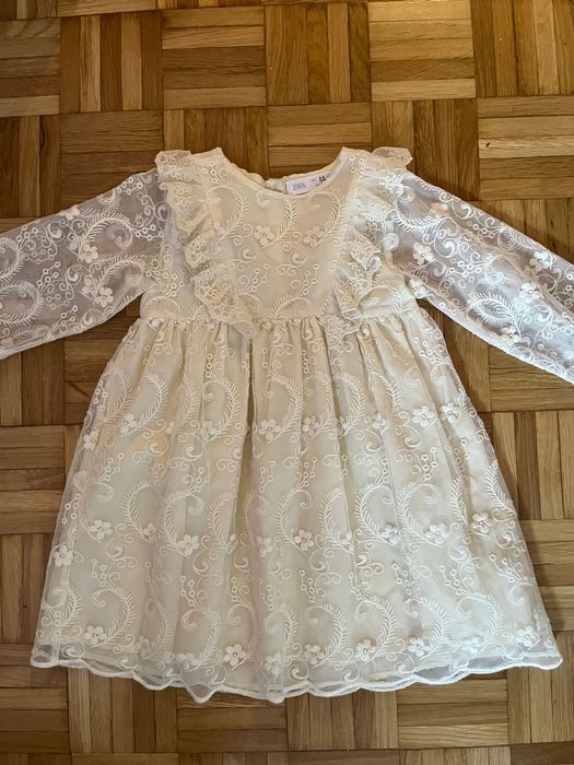 Zara Sukienka Chrzest Wesele 110 plus dodatki