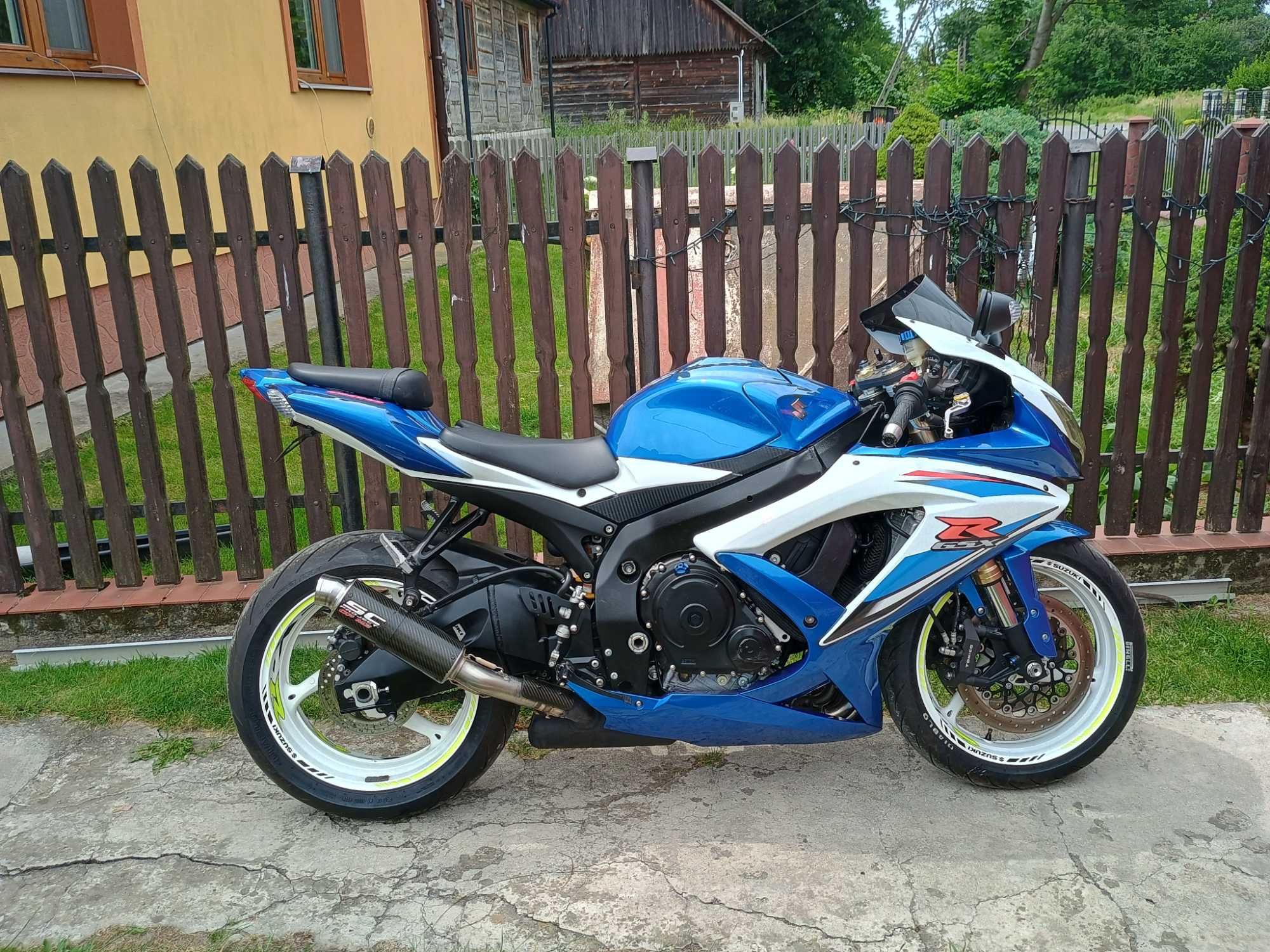 Suzuki GSX-R 600 niski przebieg rejestracja 2011