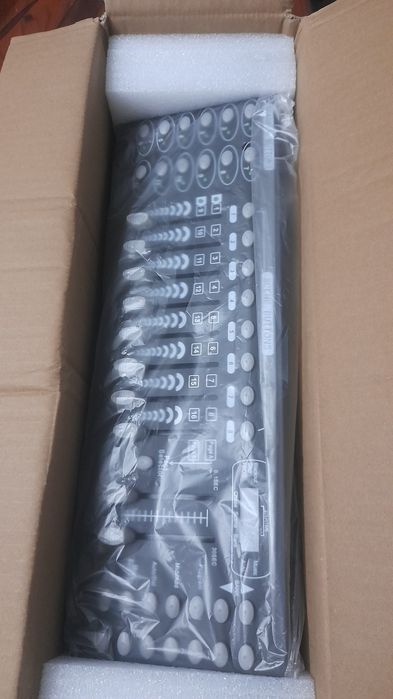 Mesa dmx conttoladora de Luzes