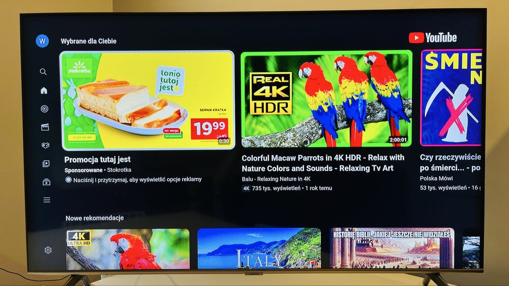 TV Samsung 50” 4K UHD Wifi Smart TV