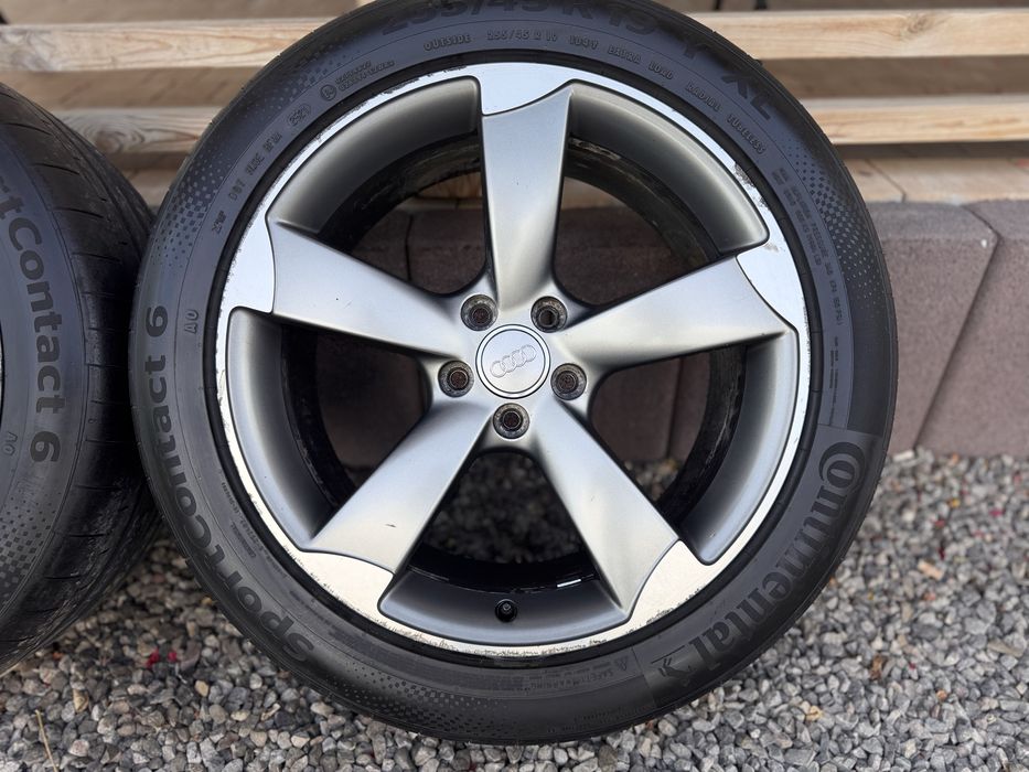 Felgi Koła 19 5x112 ORYGINAŁ Audi *ROTOR* A6 A8 Q5 Opony