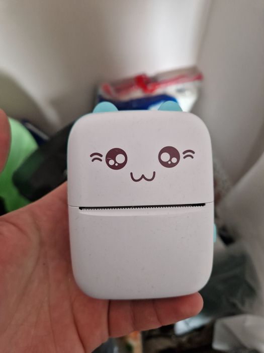 Mini drukarka termiczna do etykiet/naklejek – 60 zł