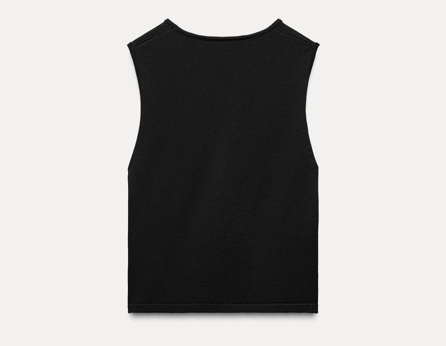 Wiskozowy top cut-out Zara. Nowy, wyprzedany, a TANIEJ!