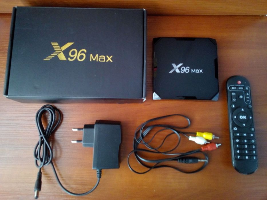 Медіаплеєр Smart TV Box X96 Max 4/64 ГБ