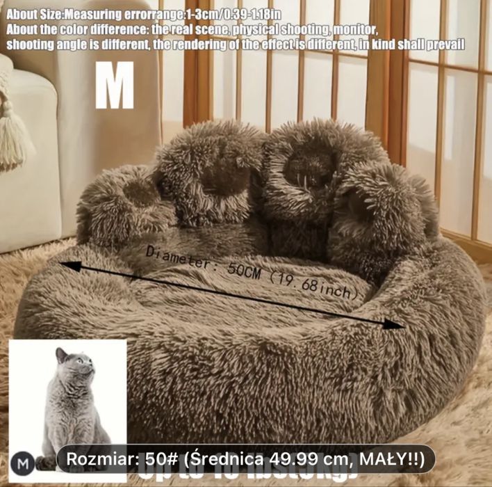 Legowisko dla kota albo nie dużego pieska