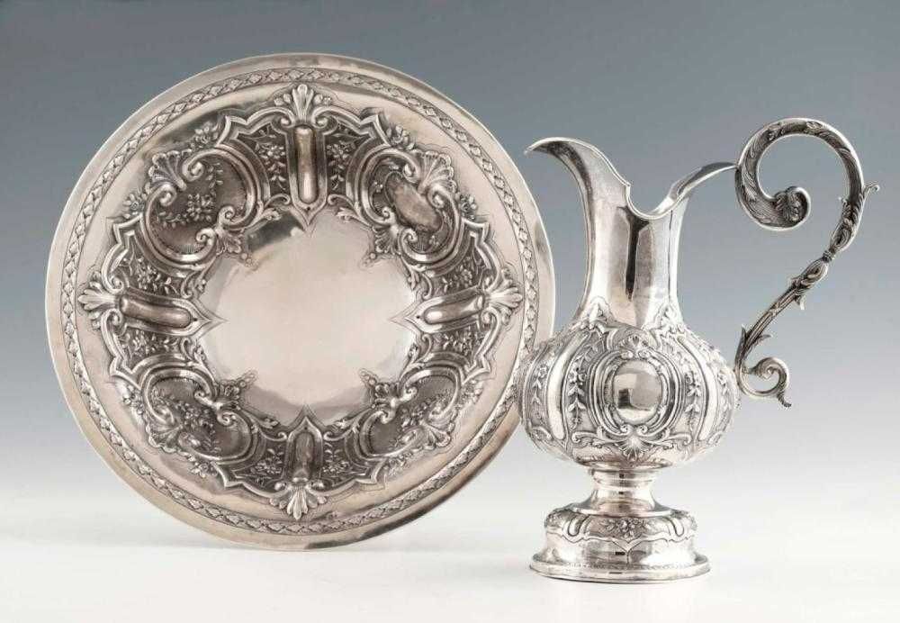 Samovar em Prata Antiga