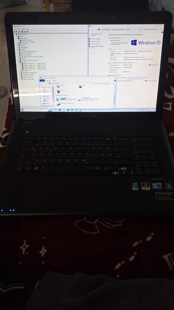 Laptop Medion i5 4gb 128 ssd