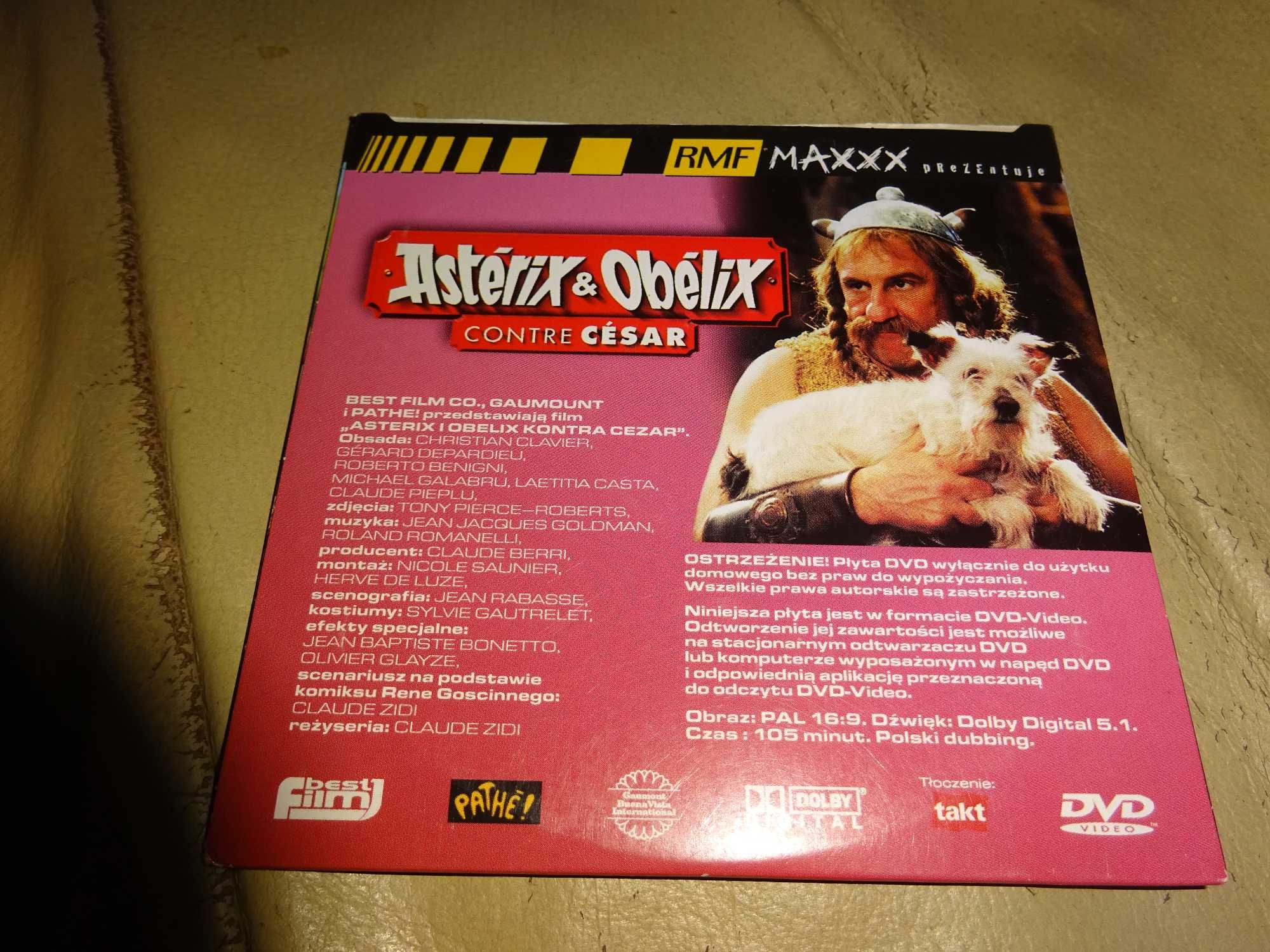Asterix i Obelix kontra Cezar DVD