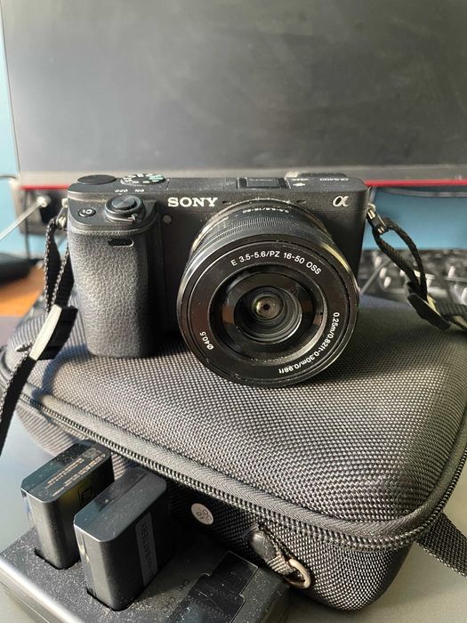 Sony A6400 + Kit 16-50mm + 3 Baterias