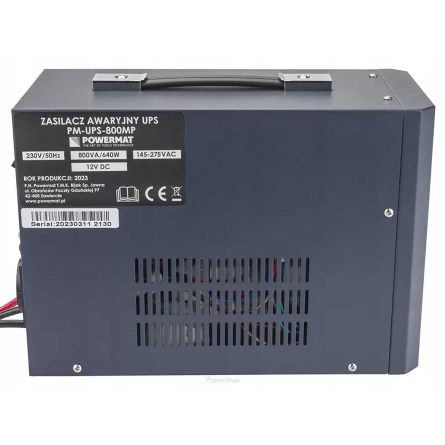 Джерело безперебійного живлення Powermat PM-UPS-800MP