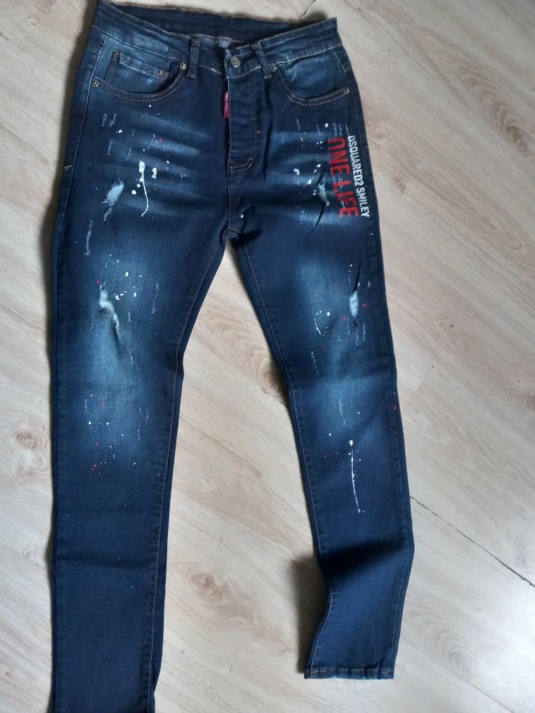 Dsquared2 nowe spodnie męskie slim fit 46 31