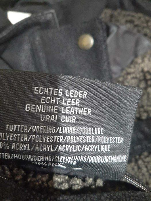 Женская кожаная утеплённая куртка Brookshire  размер 48-52.