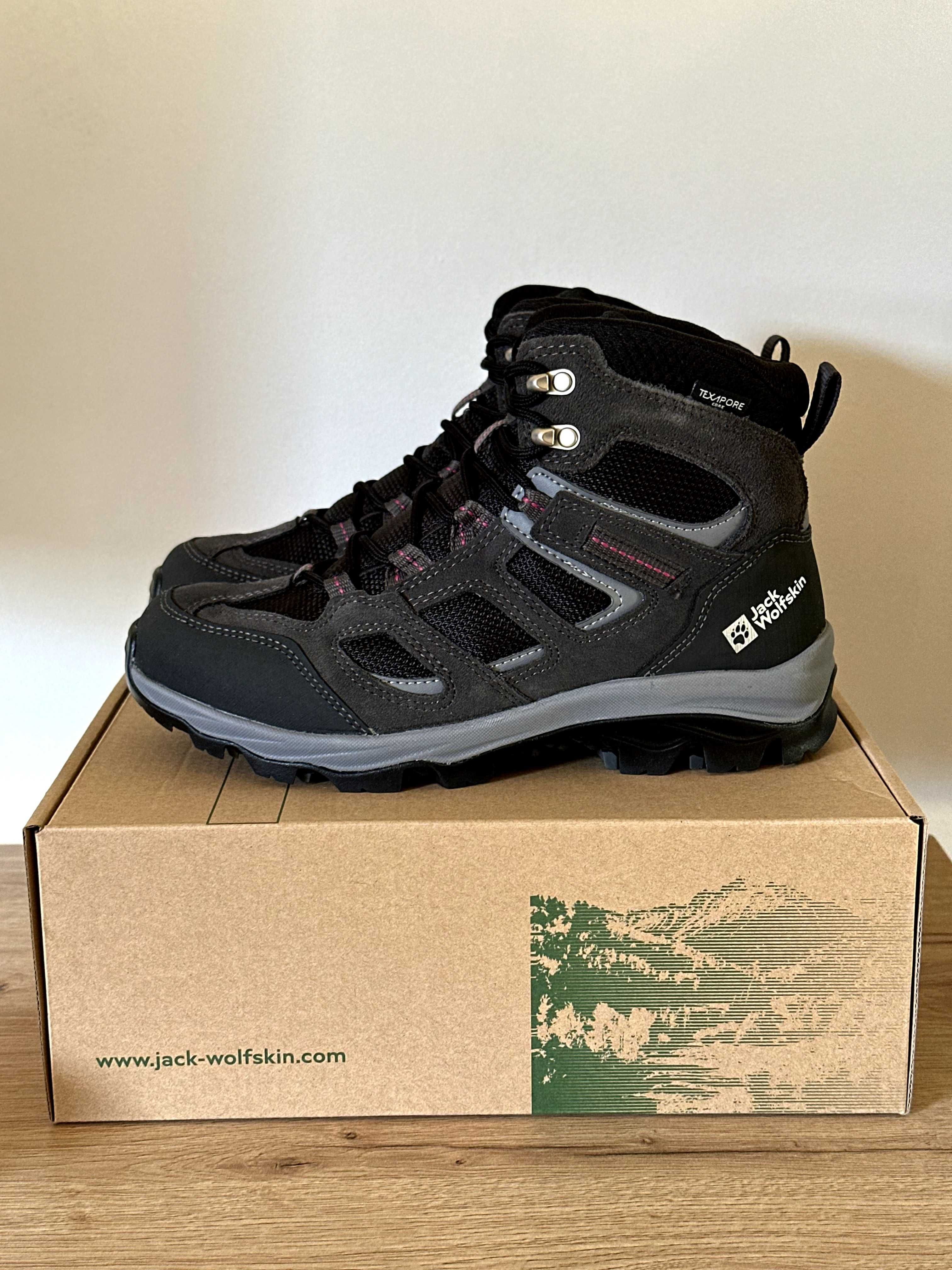 Buty trekkingowe górskie Jack Wolfskin Vojo 3 Texapore Mid r 40, 39