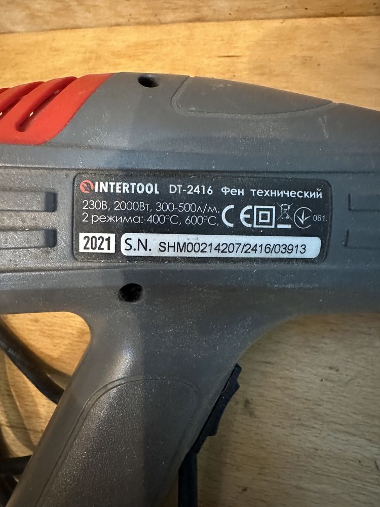 Продам побутовий фен  Intertool dt-2416