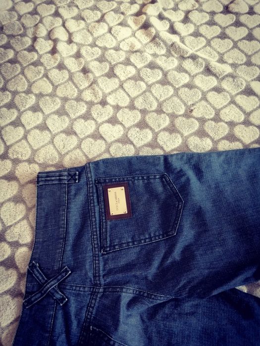 Mega wyszczuplające Oryginalne jeansy dzwony Dolce & Gabbana