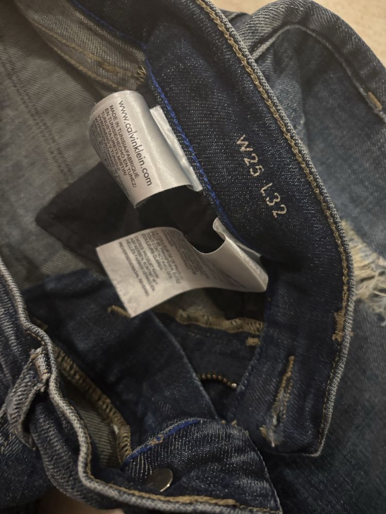 Spodnie calvin klein w25 l32 s