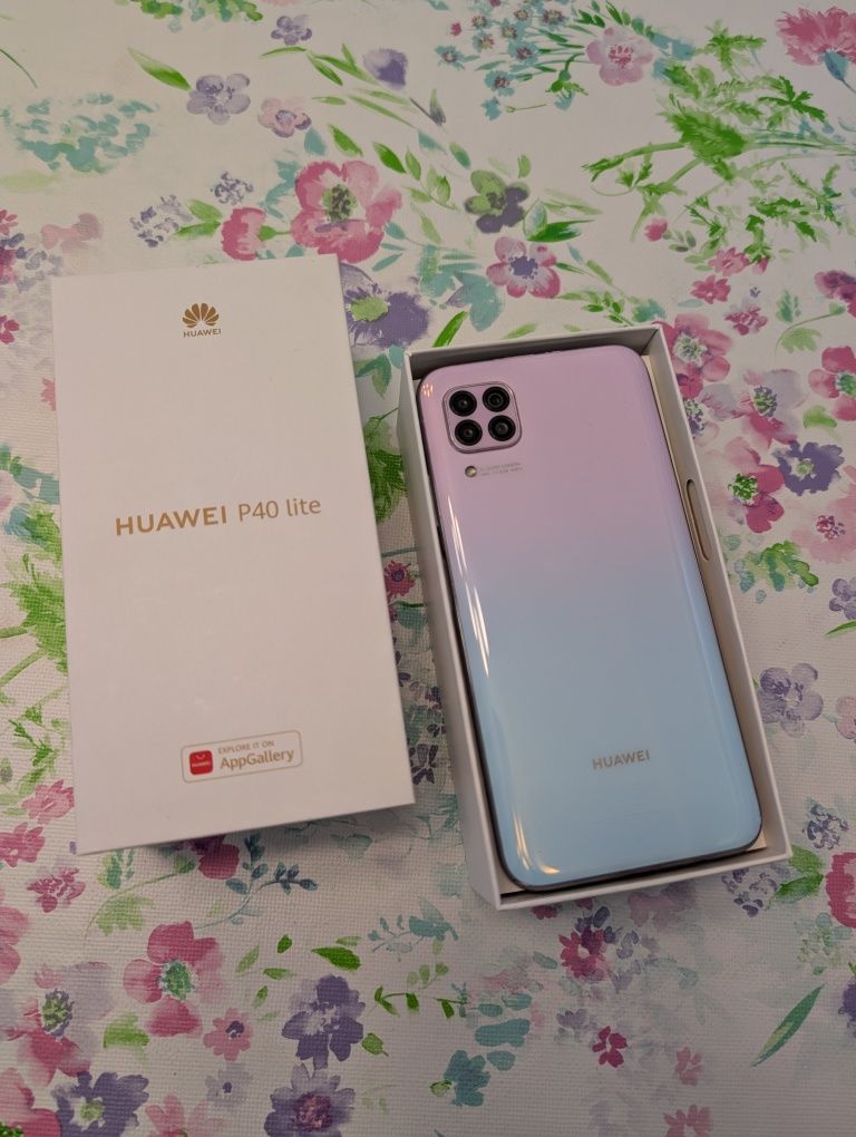 Telemóvel Smartphone Huawei P40 Lite Rosa como novo