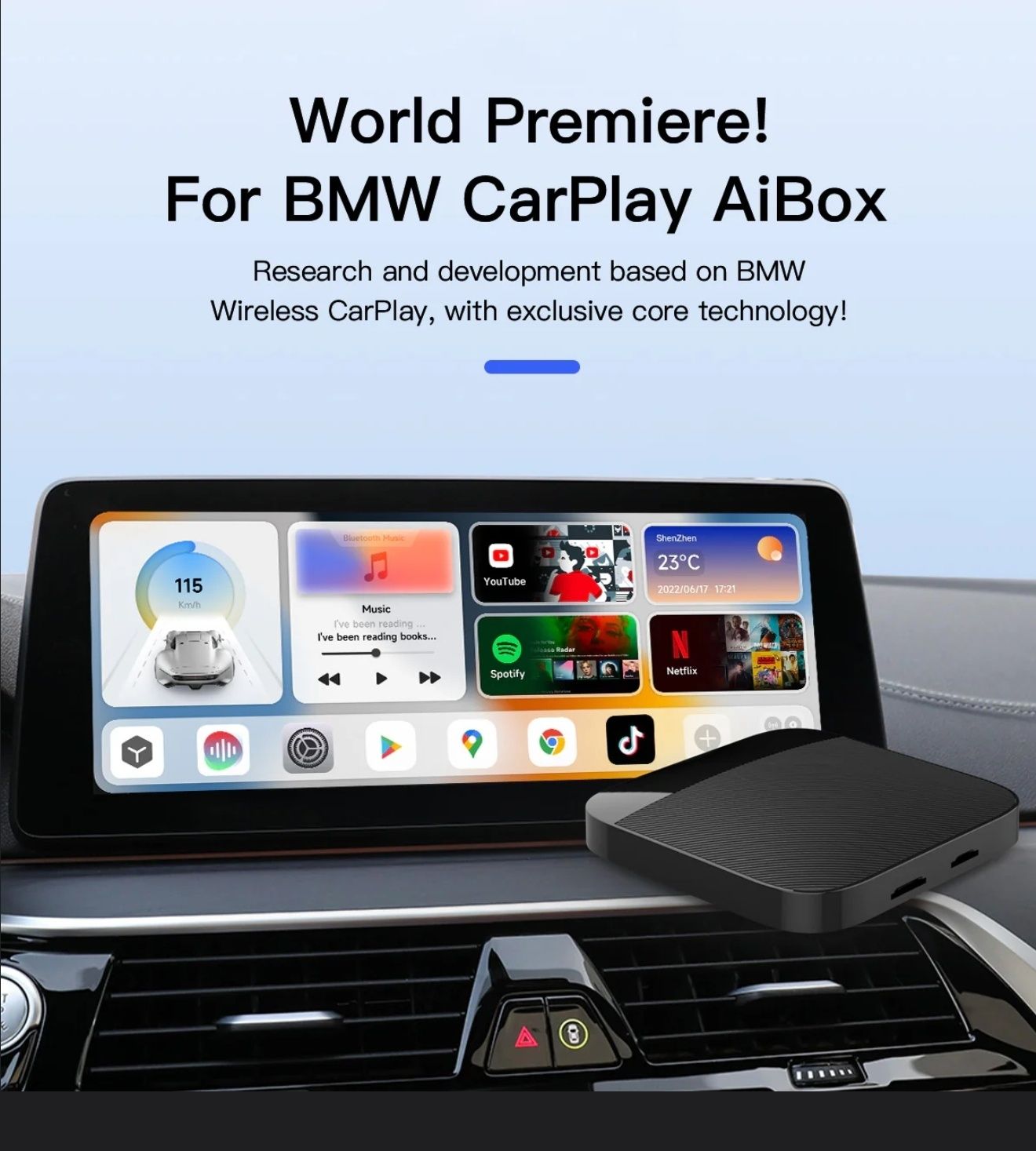 AI BOX Android auto para BMW