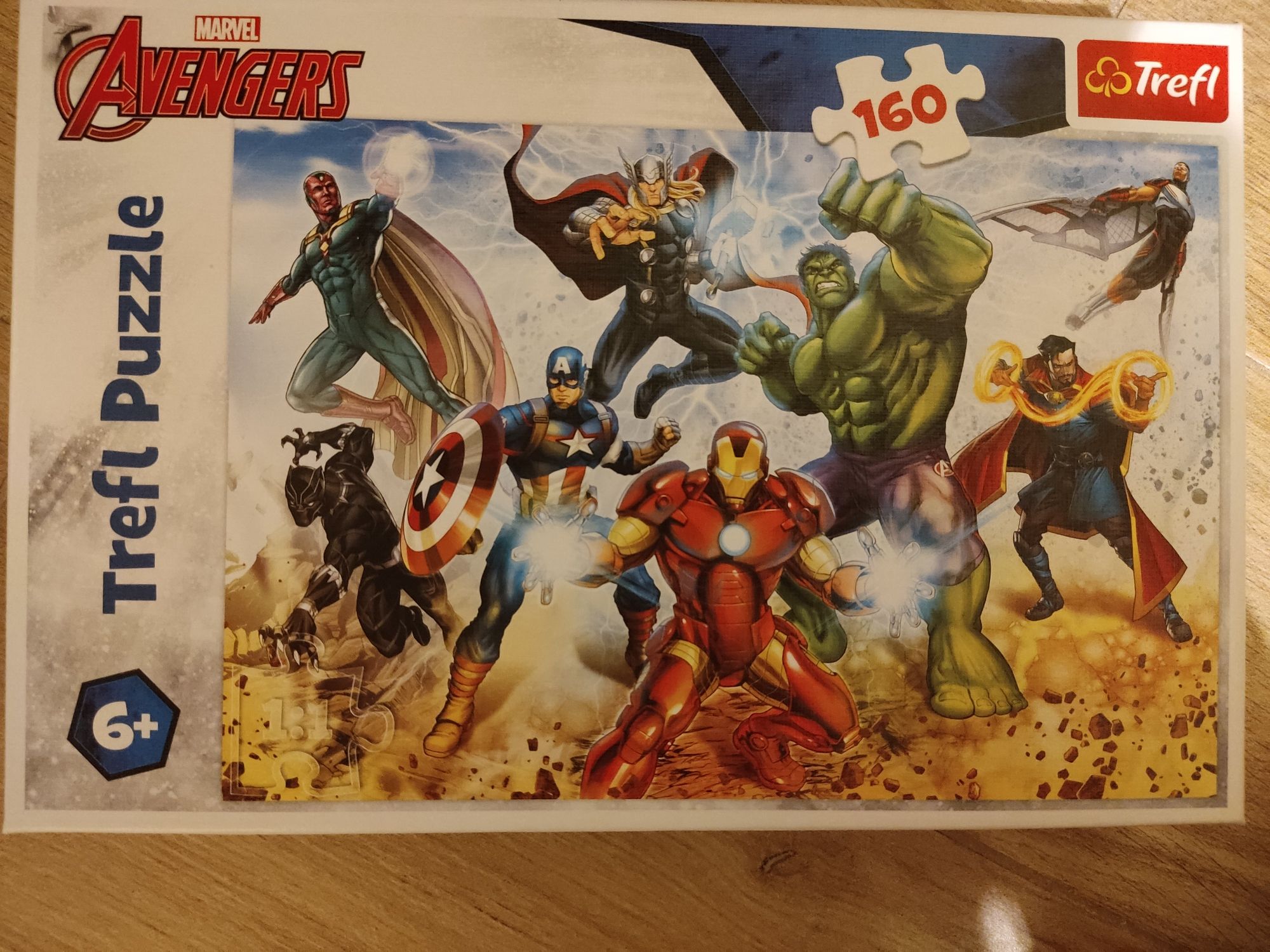 Trefl puzzle Avengers 6+ 160 szt