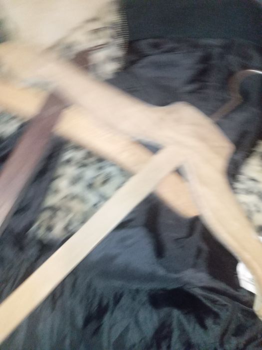 Dois cabides antigos de 47 cm