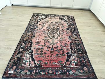 Uroczy Irański wełniany dywan ręcznie tkany Hamadan 128x205cm Nr 1017
