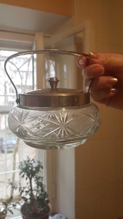 Сахарница и икорница СССР и селёдочница Барановка(1950-ые годы)