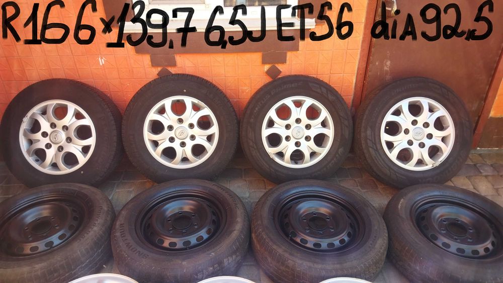R16 6х139.7Hyundai H1-Starex-H350-Toyota-Mazda BT50-L200-Ford Renger