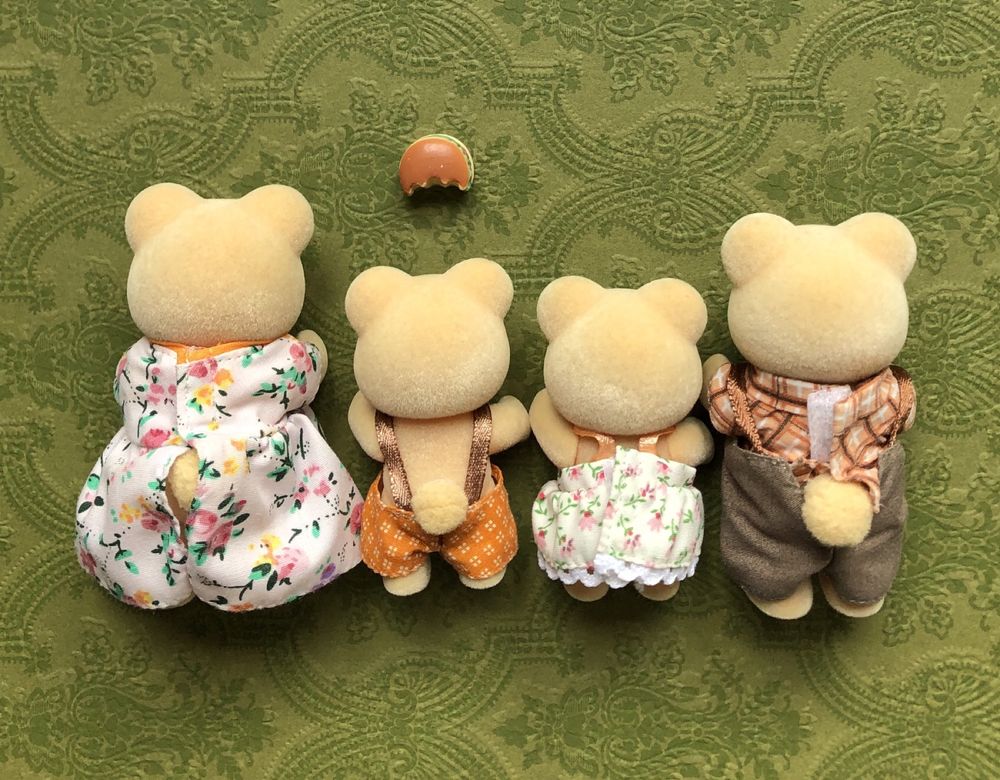 Sylvanian Families Epoch 5059 / 3150 rodzina misie Bear Family