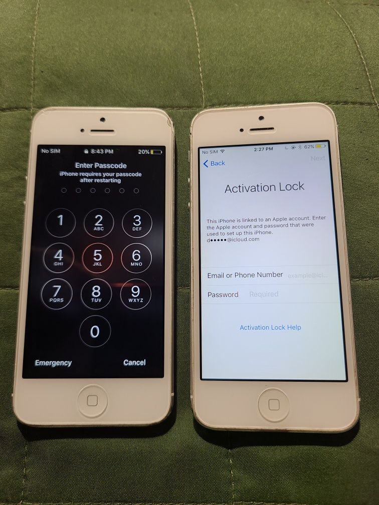Iphone 5 16gb. Icloud