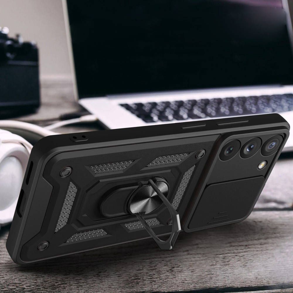 Etui Pancerne Galaxy S23 CamShield z Podstawką